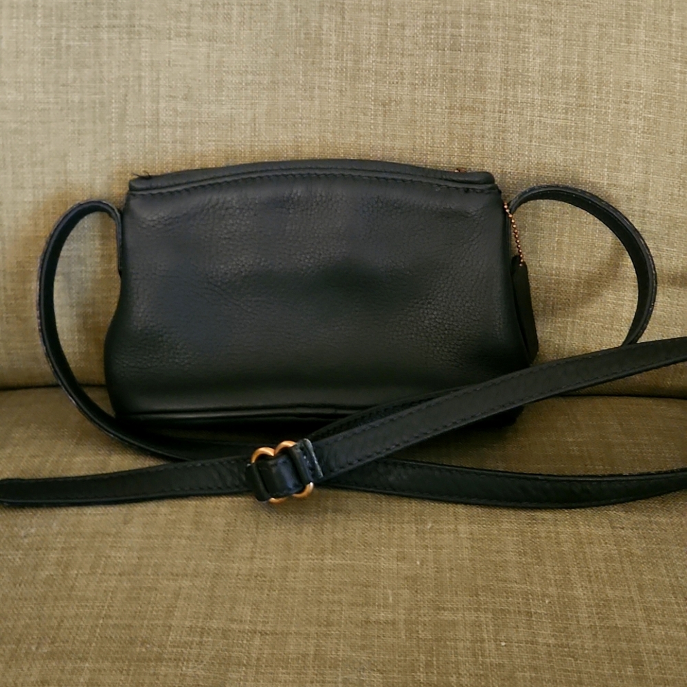 Coach Vintage Sonoma Small Zip Bag Natural Grain Ivy Green 4918